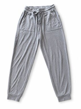 ALO Light Gray Drawstring Lounge Joggers Size Small